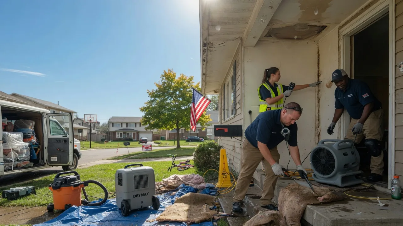 Water Damage Restoration in New Hartford, IA near me